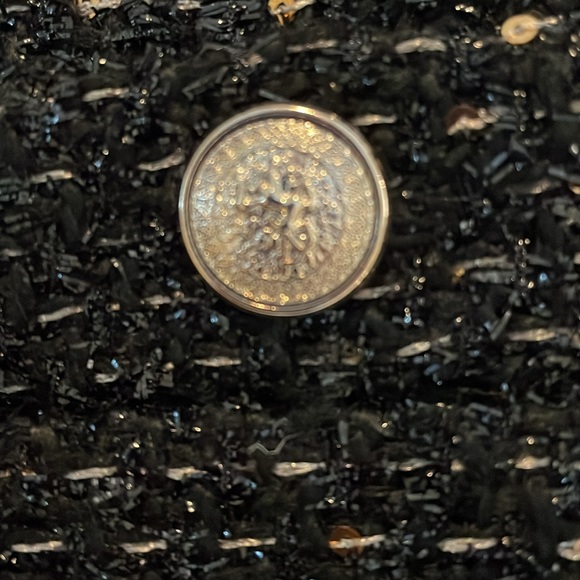 ELIE. - ELIE  TAHARI Black and gold sheath dress size 6 - Picture 5 of 11